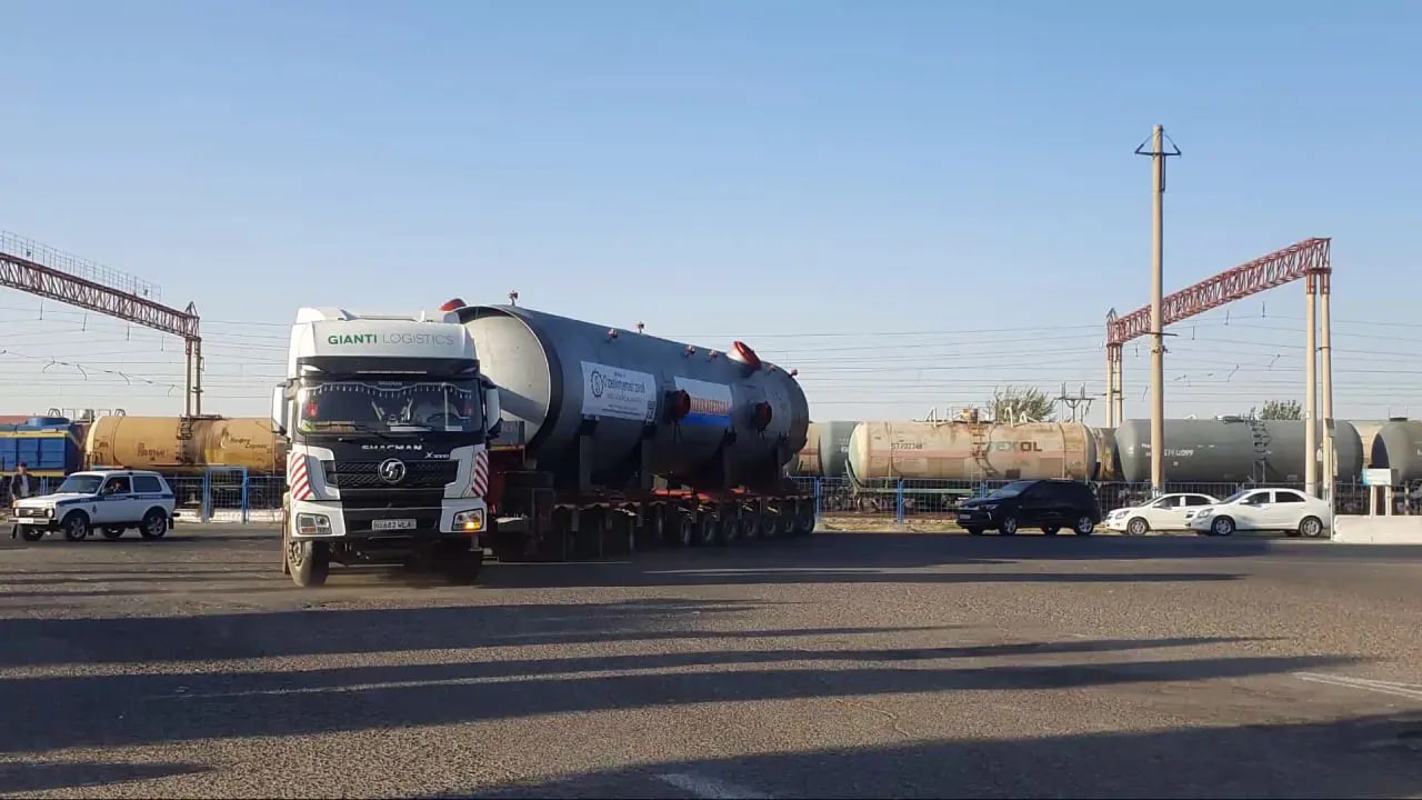 In Uzbekistan, adsorbers for the first time began to produce key importance for cleaning natural gas