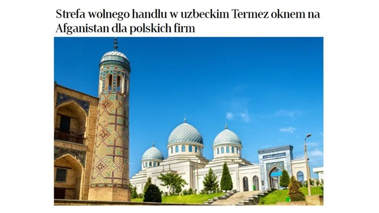“Rzeczpospolita” gazetasi: O‘zbekiston tobora Markaziy Osiyo va uning yaqin atrofi iqtisodiy manzarasini shakllantiruvchi davlat rolini o‘ynashga intilmoqda.
