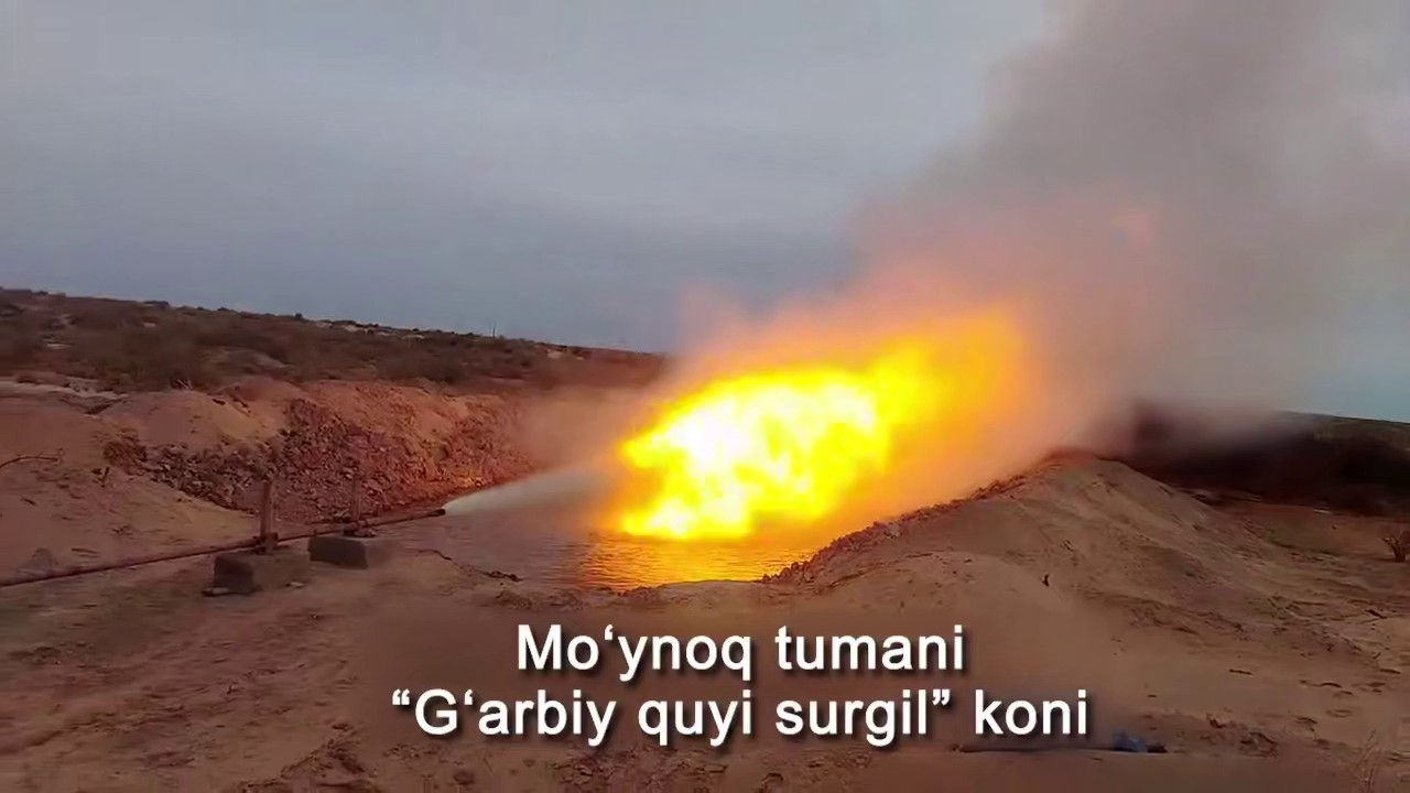 Qoraqalpog‘istonda sutkasiga 500 ming kub metrgacha debitga ega yangi gaz qudug‘i ochildi